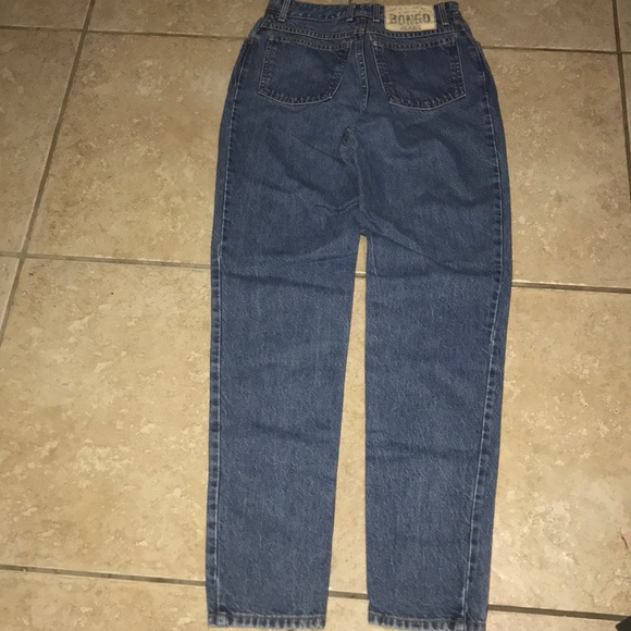 Bongo Vintage High Waisted Mom Jeans Size 26 - Picture 2 of 6